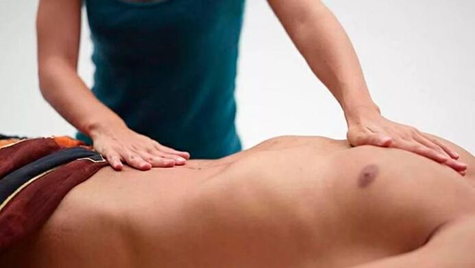 Massage to increase the thickness of the penis