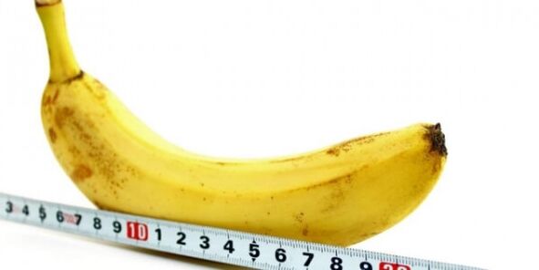 Ways to measure and enlarge the shape of a banana penis