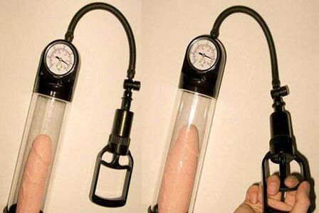 use of a pump for penis enlargement
